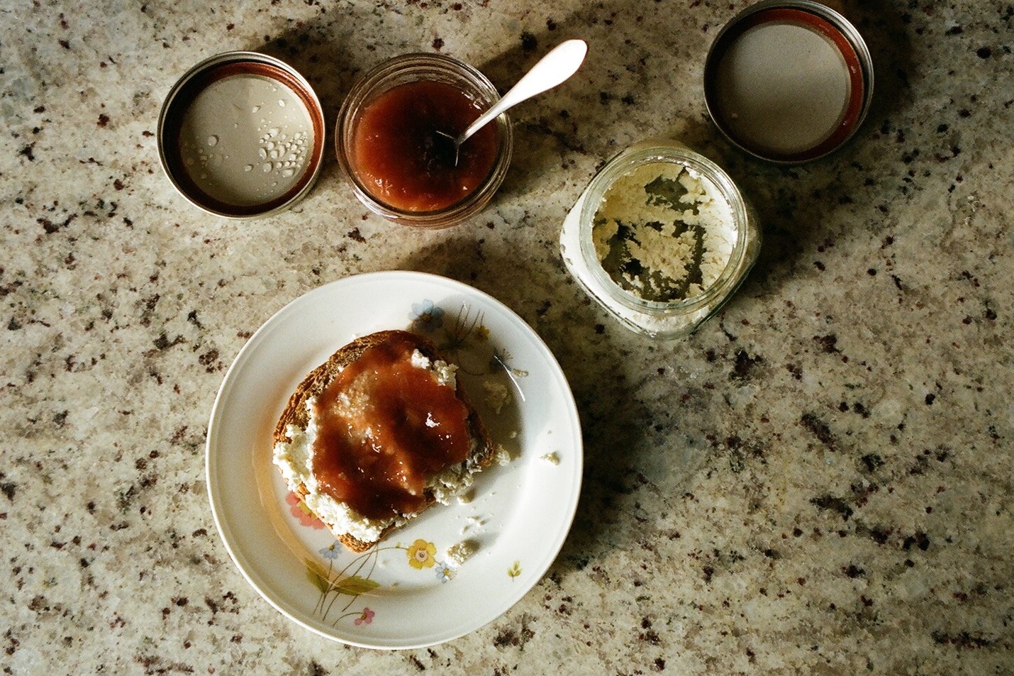 rhubarb ginger jam