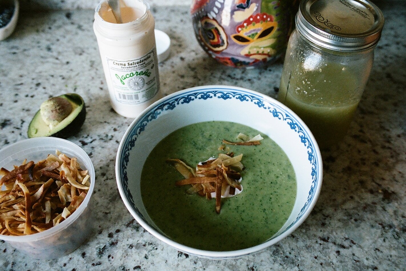 crema de guacamole