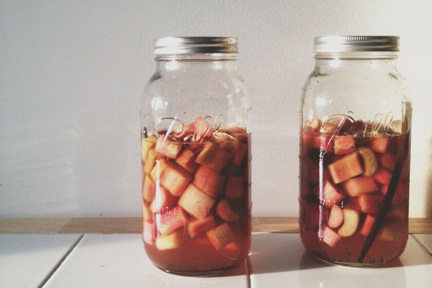 rhubarb cordial