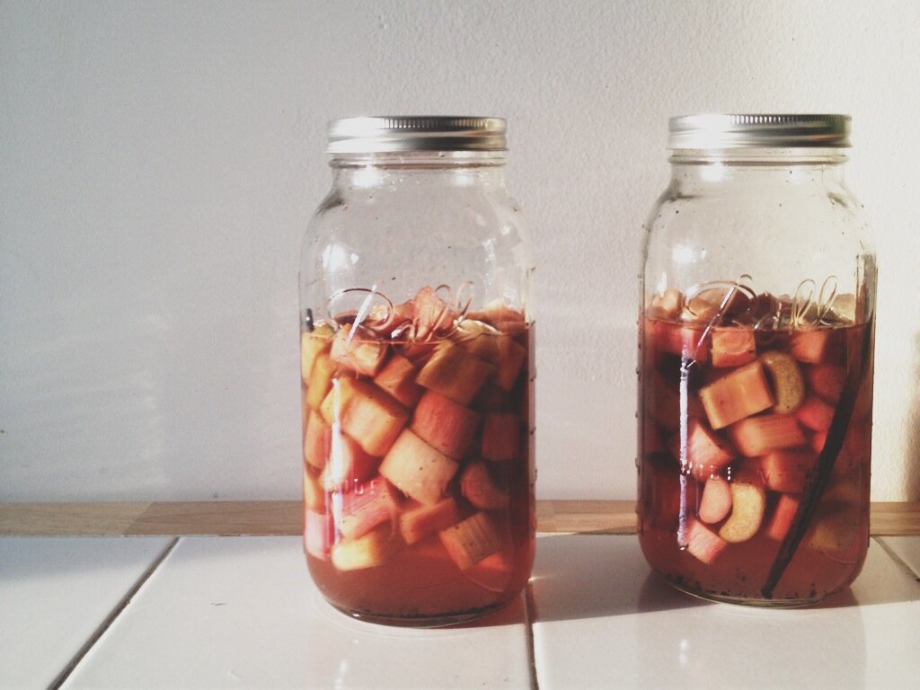 rhubarb cordial