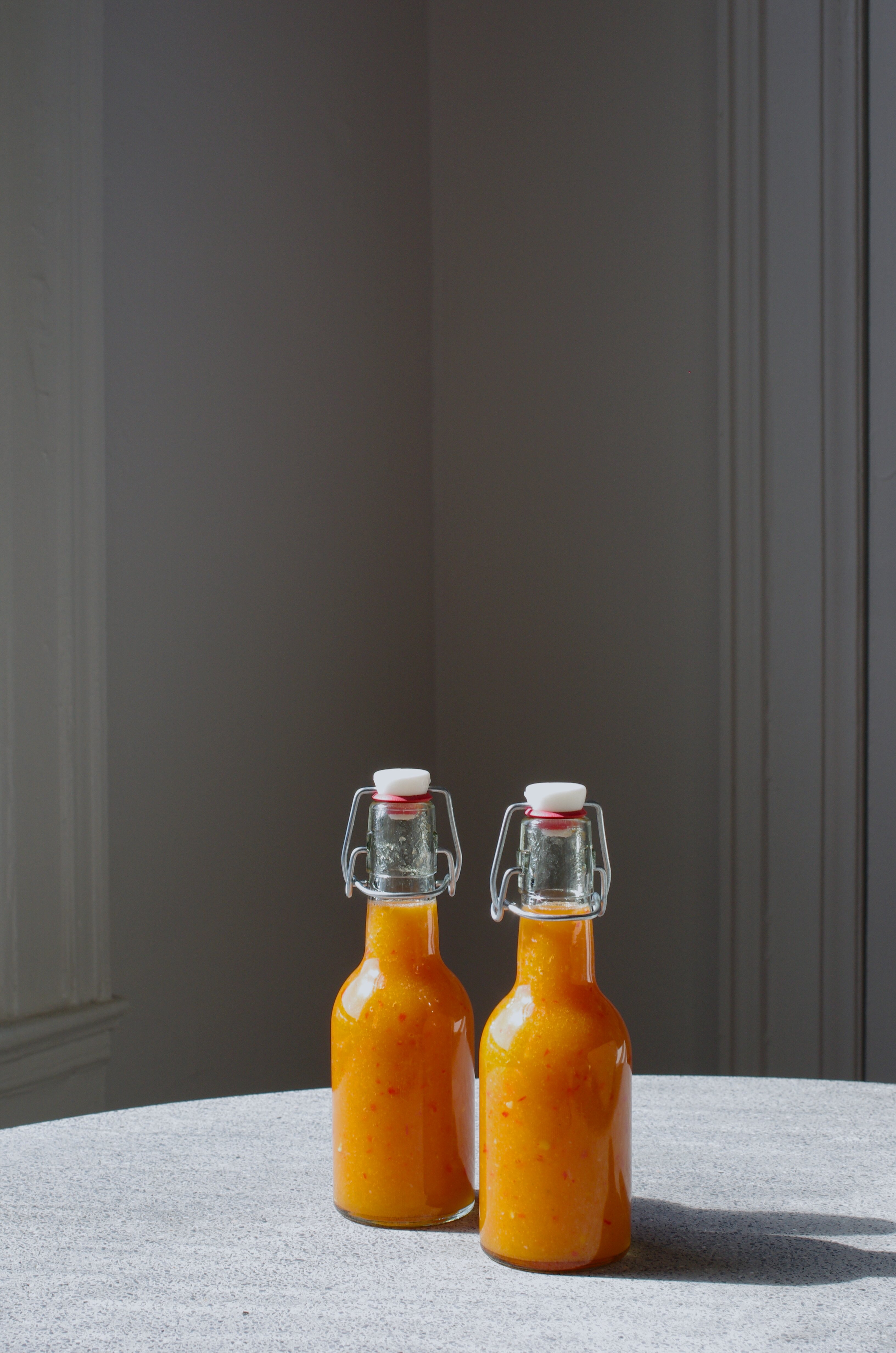 peach habanero hot sauce