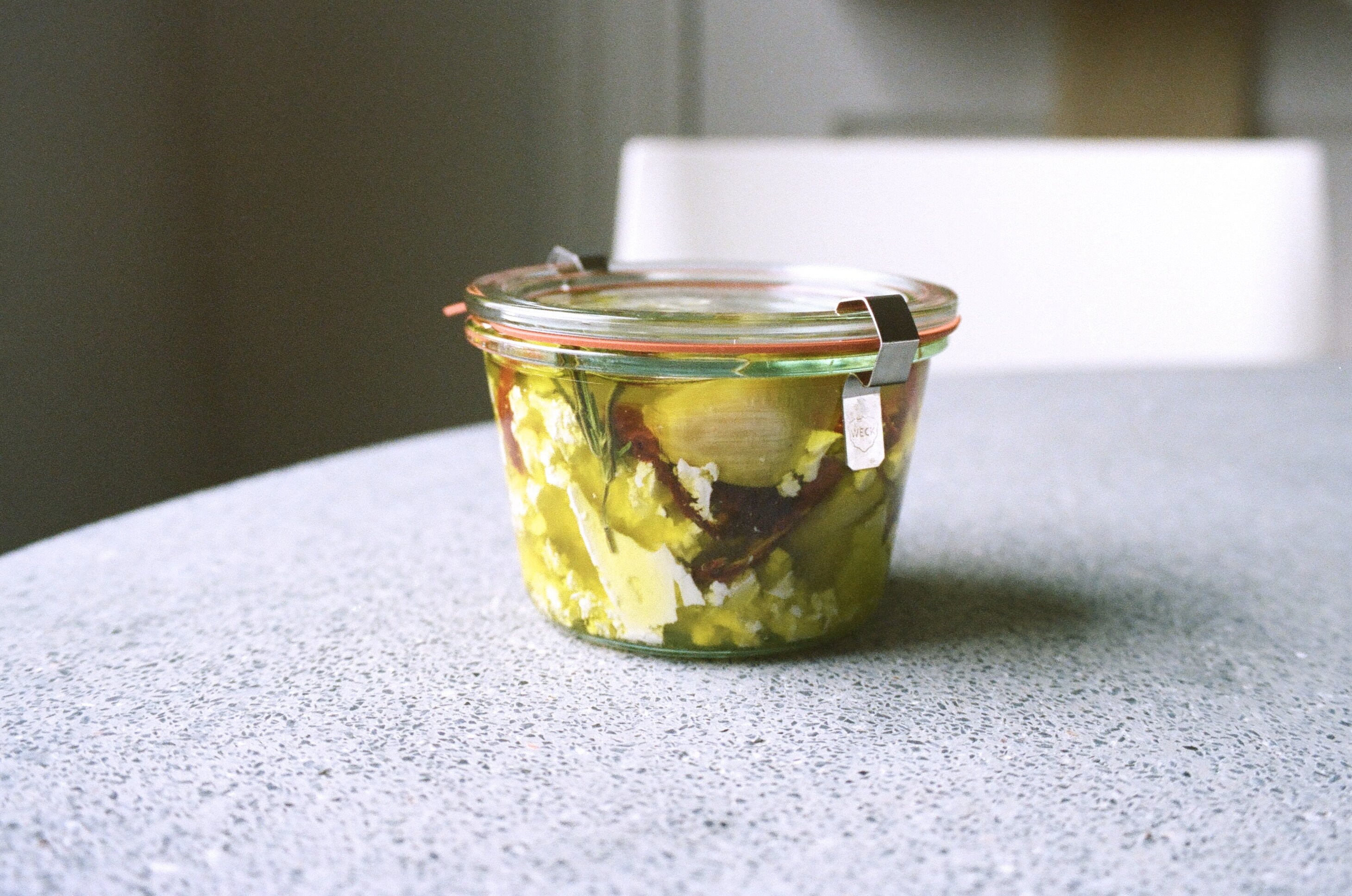 Feta Preserved in Olive Oil | Witchin' in the Kitchen